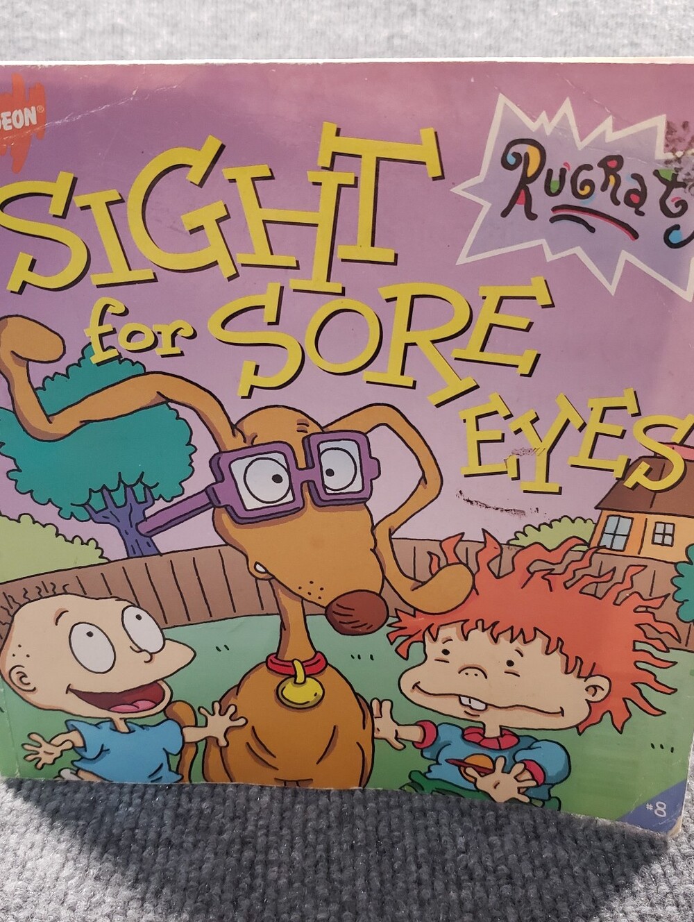 Rugrats Ser.: Sight for Sore Eyes by Luke David (1999, Trade Paperback
